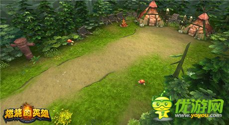 《燃燒的英雄》“ARPG+卡牌”進(jìn)化手游首批場(chǎng)景曝光