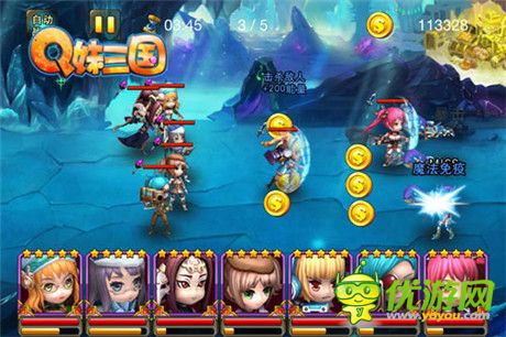 首創(chuàng)機(jī)甲卡牌 51wan《Q妹三國(guó)》豐富系統(tǒng)搶先看