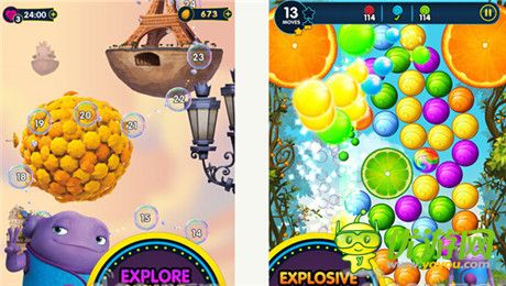 最新三消手游《家園：波福泡泡》上架iOS