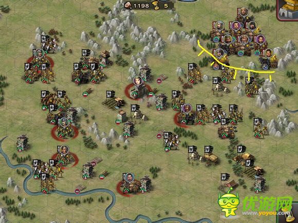 三國合戰(zhàn)函谷關過關攻略