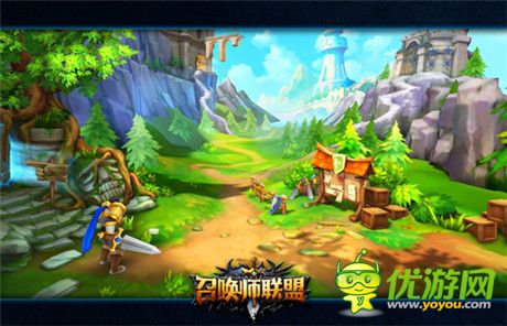 競技大作《召喚師聯(lián)盟》今日首測 概念視頻曝光