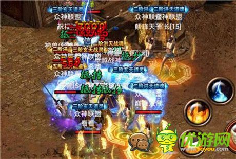 萬(wàn)人攻城血戰(zhàn)不斷《烈焰》封測(cè)19服火爆開啟