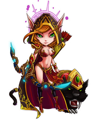 西方神話完美結(jié)合《天天魔塔》人物形象大曝光